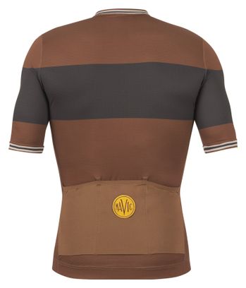 Maillot Manches Courtes Mavic Heritage Bronze/Noir