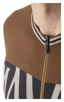 Maillot Manches Courtes Mavic Heritage Bronze/Noir