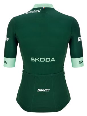 Santini Tour de France Women's Green Short-Sleeve Jersey