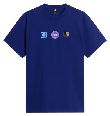 Maglietta The North Face Explorer Badges RLX blu unisex