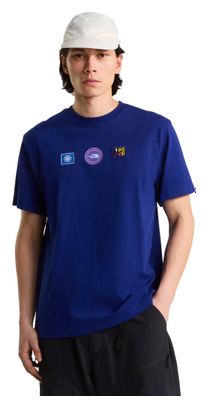 Maglietta The North Face Explorer Badges RLX blu unisex