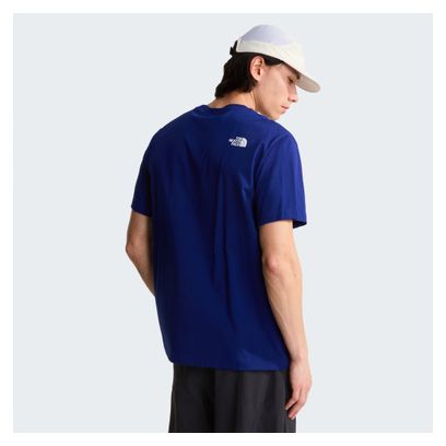 Maglietta The North Face Explorer Badges RLX blu unisex