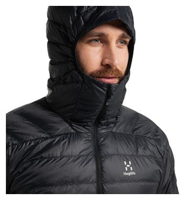 Chaqueta con capucha de plumón Haglöfs L.I.M Negro para hombre