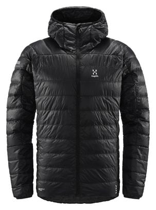 Chaqueta con capucha de plumón Haglöfs L.I.M Negro para hombre