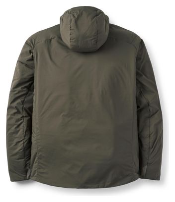 Chaqueta de manga larga RAB Xenair Alpine Light verde para hombre