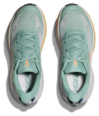 Hoka Challenger 8 Scarpe da trail da donna Verde/Arancione