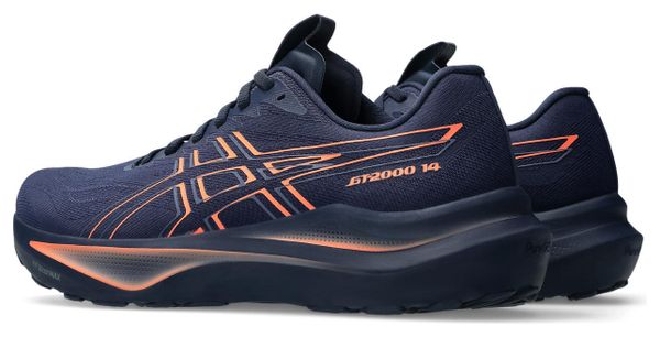 Asics GT-2000 14 Blue/Orange Men's Running Shoes