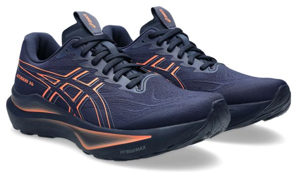 Asics GT-2000 14 Blue/Orange Men's Running Shoes