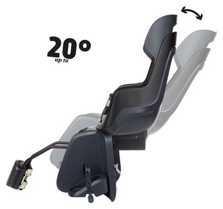 Silla reclinable para niños Bobike Go Maxi Frame Negro