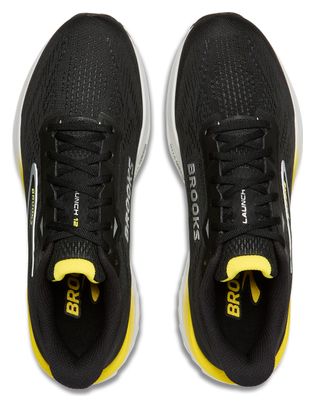 Zapatillas de running Brooks Launch 12 Negro/Amarillo Hombre
