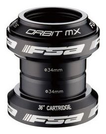 FSA Headset  Orbit MX 1'' 1/8 without stars and cap Black