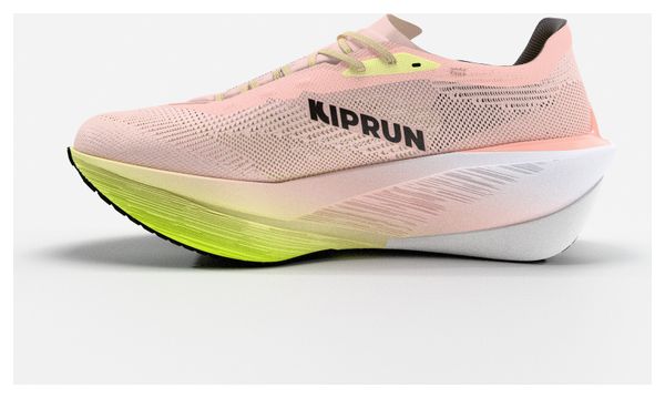 Kiprun Kipstorm Tempo 3 hardloopschoenen voor dames, roze