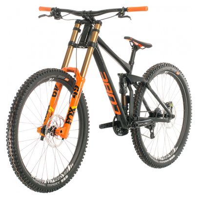Cube Two15 SL Sram GX DH 7 Vollfederung MTB Schwarz / Orange 2020