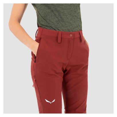 Salewa Puez Orval 2 Softshell Broek Rood
