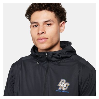 Nike Windrunner BRS Windbreaker Jacket Black Blue