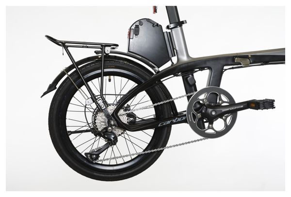 Prodotto ricondizionato - Furo X Carbon Folding Electric City Bike Shimano Sora 9V 375Wh