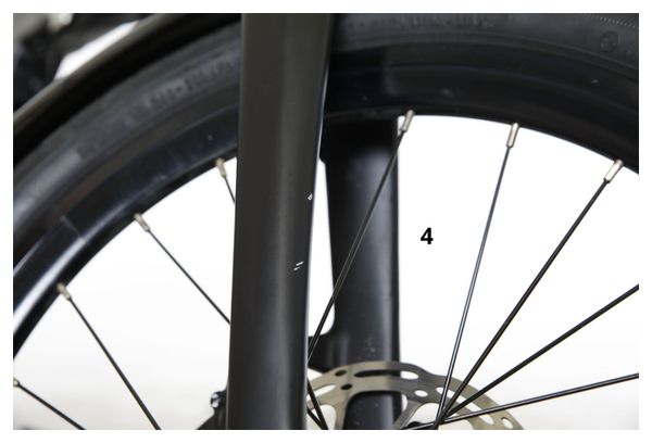 Gereviseerd product - Furo X Carbon opvouwbare elektrische stadsfiets Shimano Sora 9V 375Wh