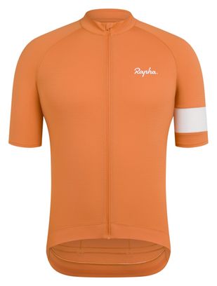 Rapha Core Lightweight Orange trui met korte mouwen