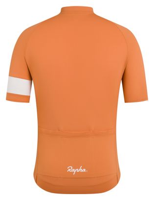 Rapha Core Lightweight Orange short-sleeved jersey