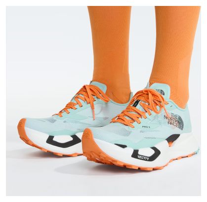 The North Face Summit Vectiv Pro 3 trailschoenen, blauw/oranje, unisex