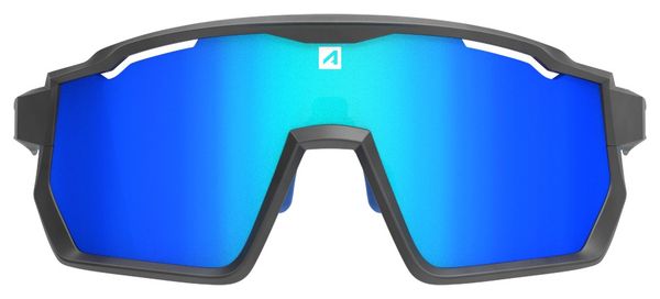 AZR Pro Race RX Mat Zwart / Blauwe Lens + Heldere Lens