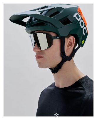 Poc Kortal Race Mips Mountain Bike Helmet, Green/Orange