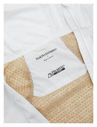 Giacca a maniche lunghe Peak Performance Freelight Polartec Alpha White da donna 