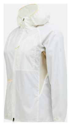 Giacca a maniche lunghe Peak Performance Freelight Polartec Alpha White da donna 