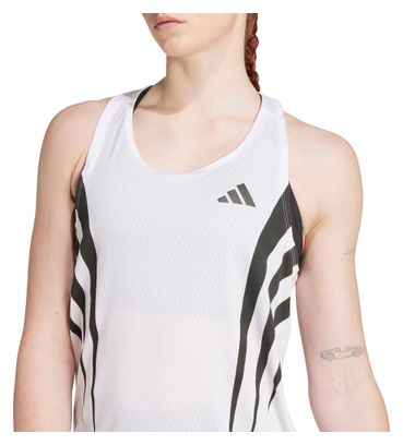 Canotta adidas Adizero Archive Donna Bianco/Nero