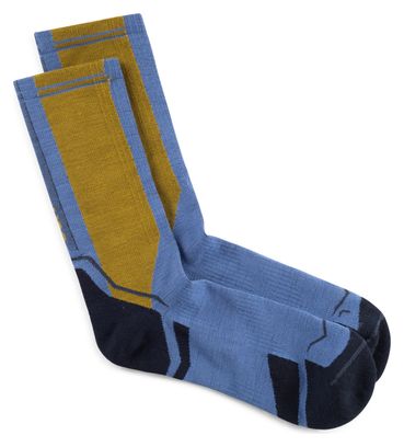 Calzini leggeri Buff Merino Blu/Beige