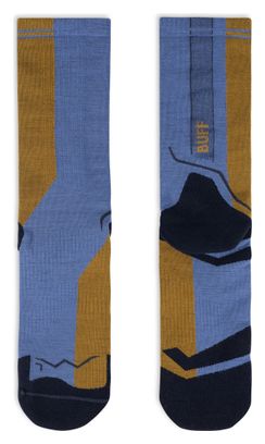 Calzini leggeri Buff Merino Blu/Beige