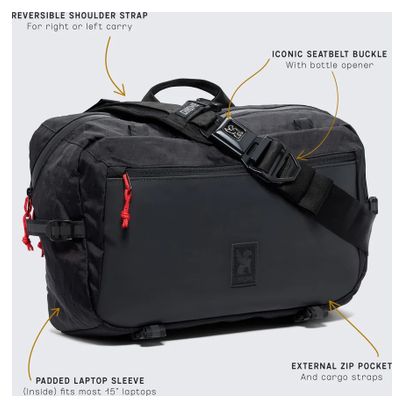 CHROME KADET MAX 15L ブラック Kadet Max Sling Bag by Chrome Industries | The Bag Creature