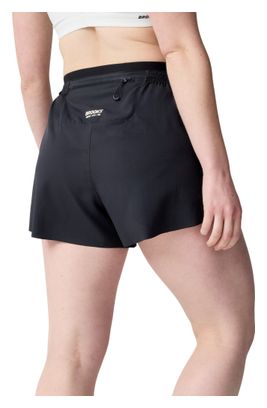 Short Brooks Cascadia Noir Femme