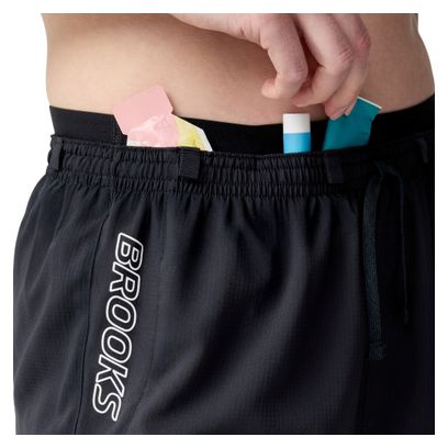 Short Brooks Cascadia Noir Femme