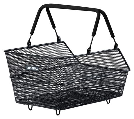 BASIL Panier À Vélo Cento Mik 46 X 33 X 26 Cm - Noir