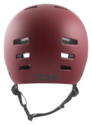 TSG Evolution Solid Color Helm Satin Oxblood