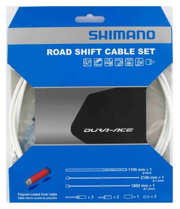 Shimano Dura-Ace 9000 Rennradkabelsatz - Weiß