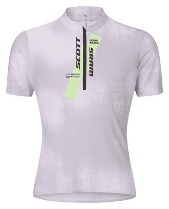 Maillot de manga corta Scott Junior morado para niño