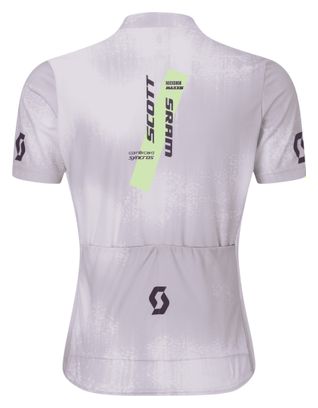 Maillot de manga corta Scott Junior morado para niño