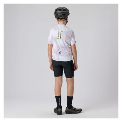 Maillot de manga corta Scott Junior morado para niño