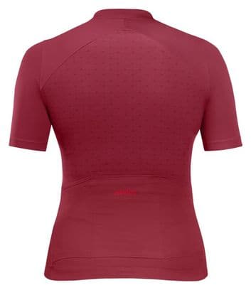 Maillot Manches Courtes Mavic Sequence Femme Bordeaux XS