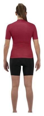 Maillot Manches Courtes Mavic Sequence Femme Bordeaux XS