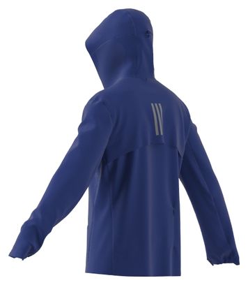 adidas running Marathon waterdichte jas Blauw Heren