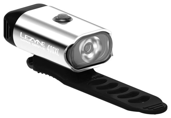 Lezyne Mini Drive 400XL Vorderlicht Silber