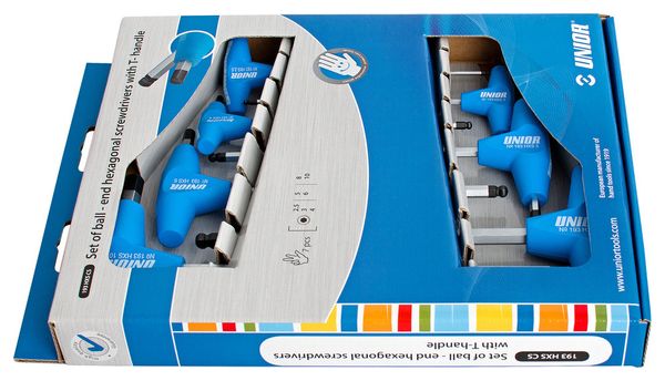 Unior Inbussleutelset 2,5mm tot 10 Mm