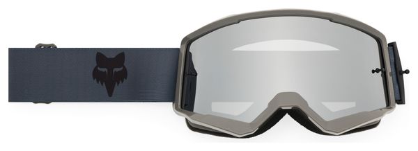 Maschera da MTB Fox Main Grigia - Visiera riflettente
