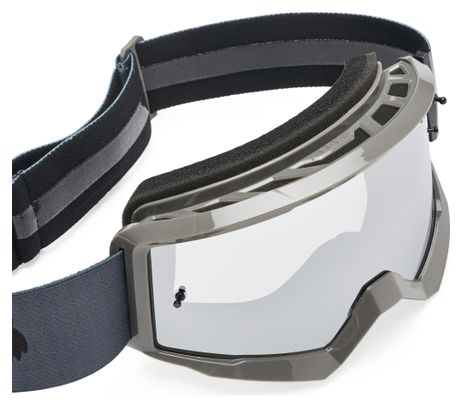 Maschera da MTB Fox Main Grigia - Visiera riflettente