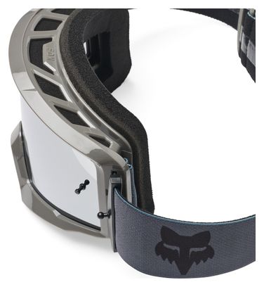 Maschera da MTB Fox Main Grigia - Visiera riflettente