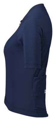 Poc Raceday Turmaline Women's Short Sleeve Jersey Navy Blue