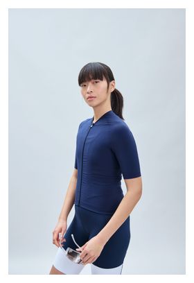 Poc Raceday Turmaline Women's Short Sleeve Jersey Navy Blue